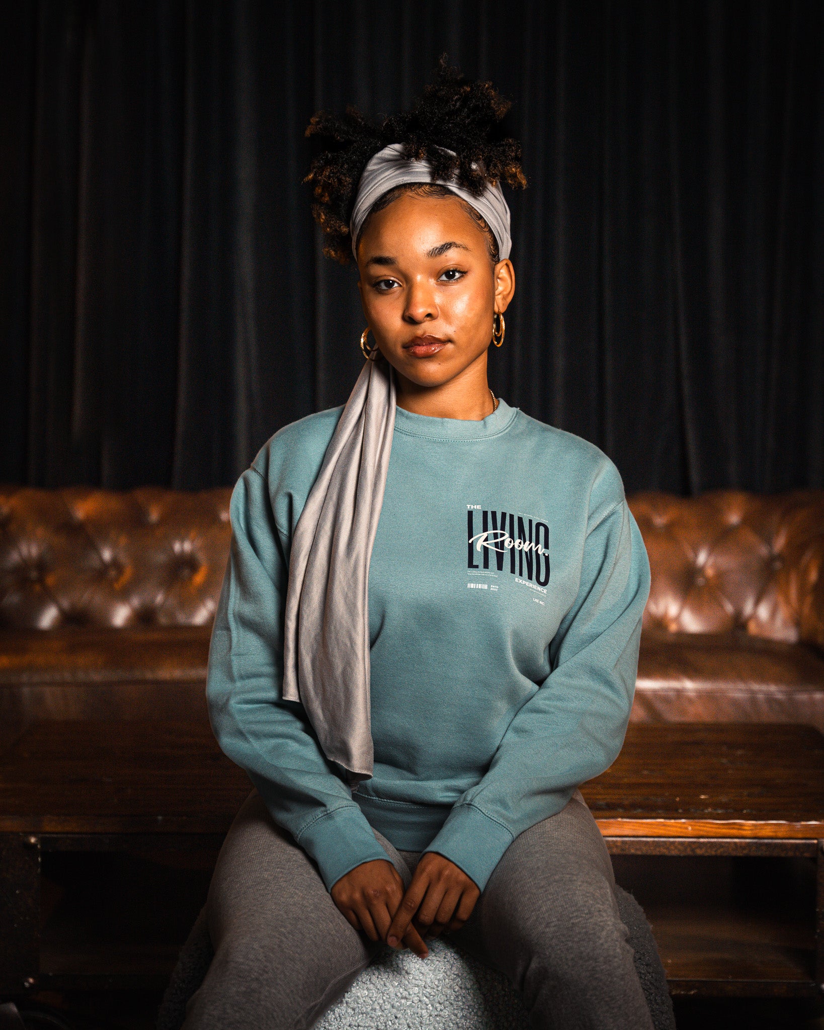 Presence Crewneck Blue